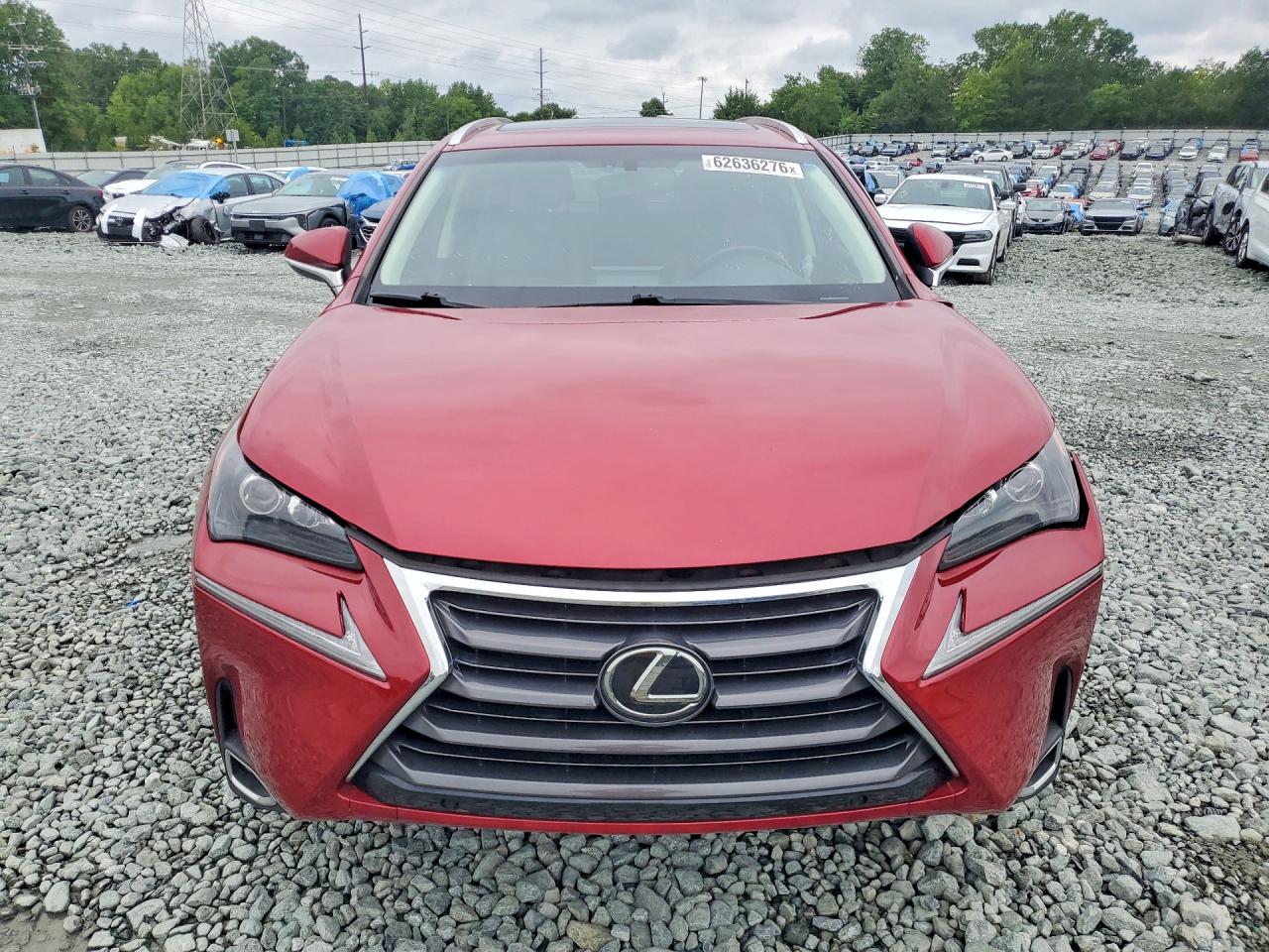 2015 Lexus Nx 200t Maroon vin: JTJYARBZ4F2013974