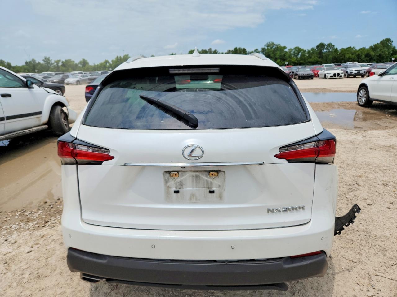 2015 Lexus Nx 200t White vin: JTJYARBZ4F2015966