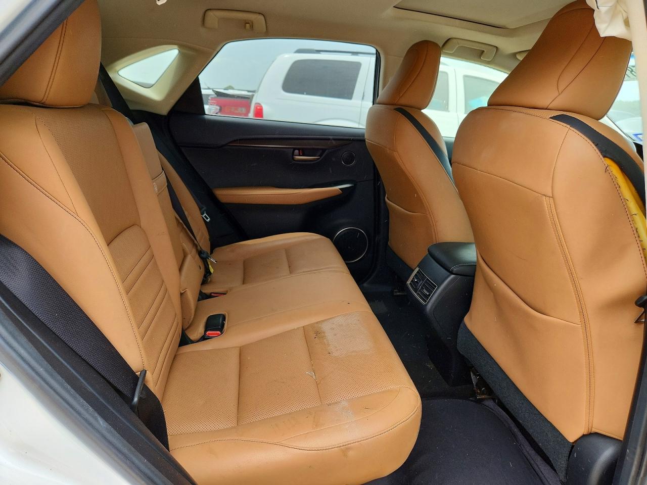 2015 Lexus Nx 200t White vin: JTJYARBZ4F2015966