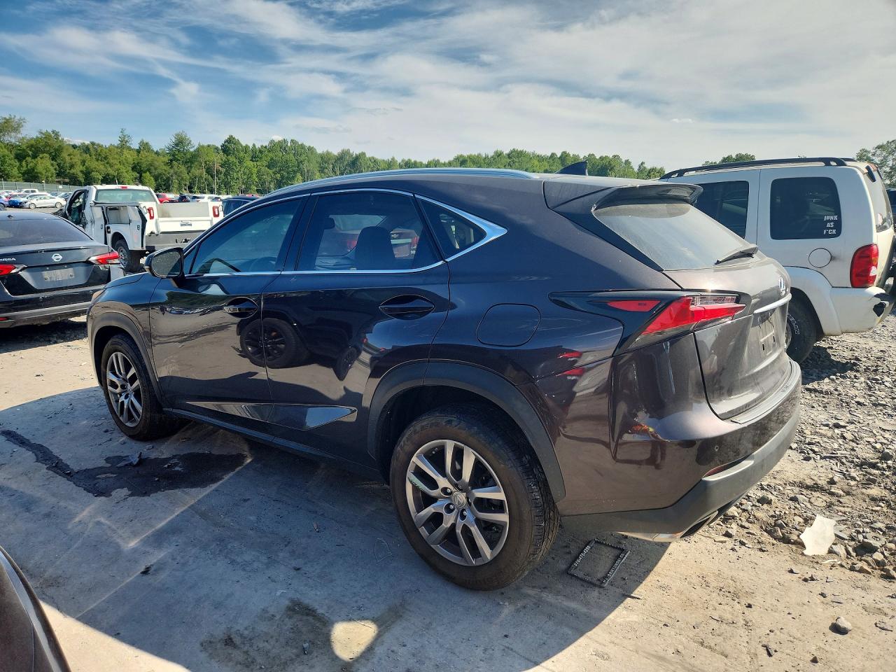 2015 Lexus Nx 200t Brown vin: JTJYARBZ4F2016762