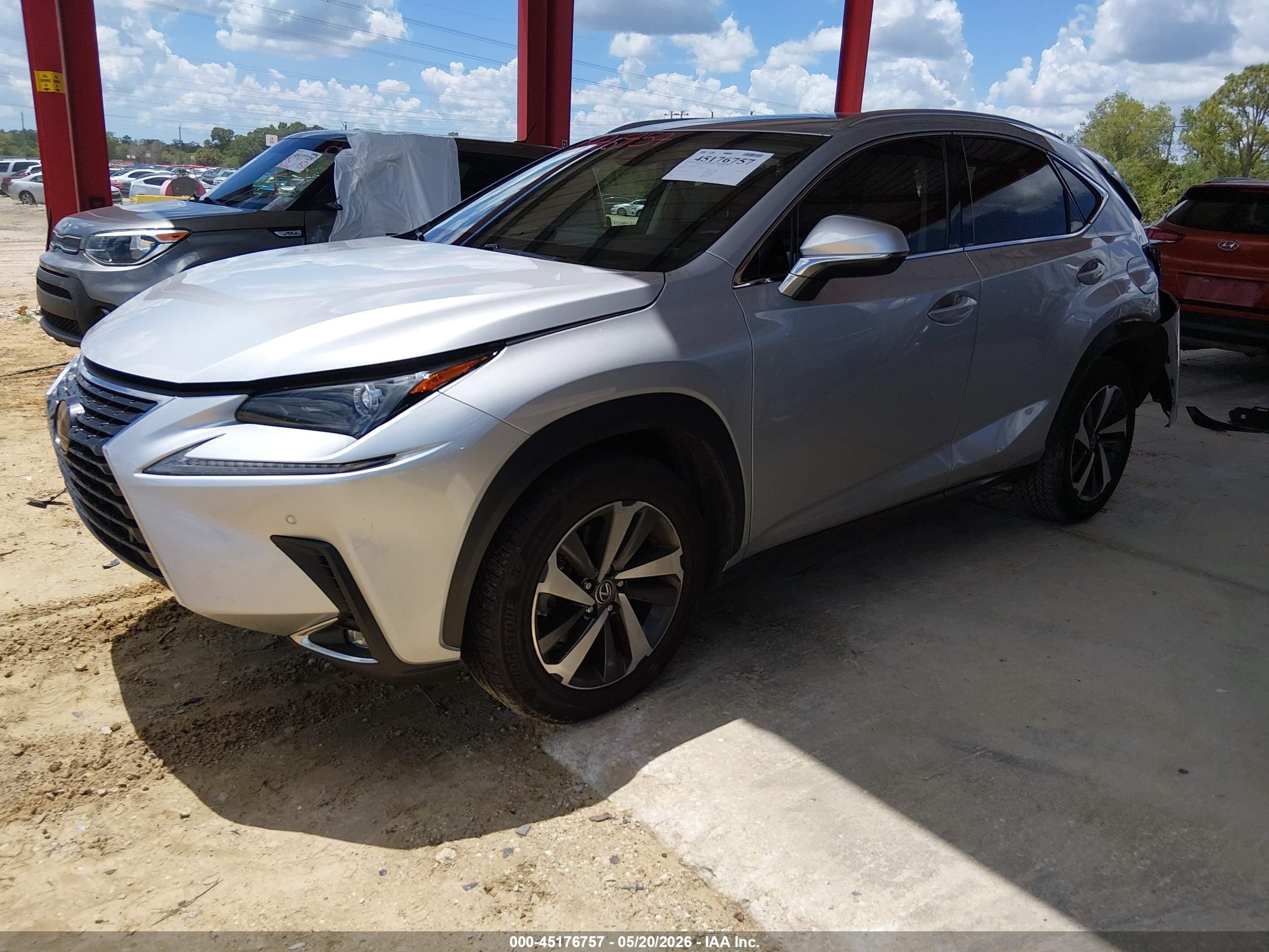 2018 Lexus Nx 300 Silver vin: JTJYARBZ4J2092622