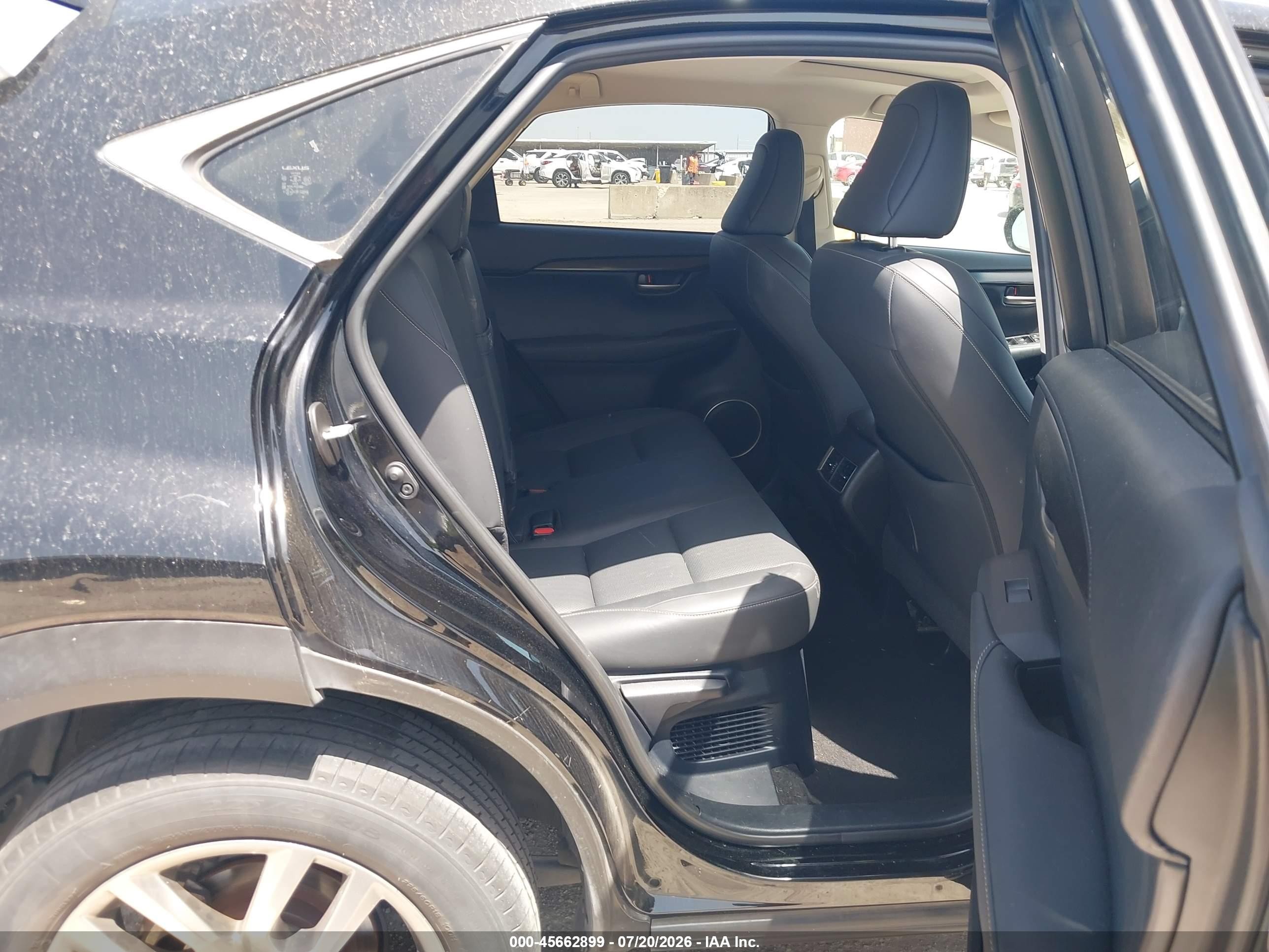 2015 Lexus Nx 200t   Black vin: JTJYARBZ5F2006368