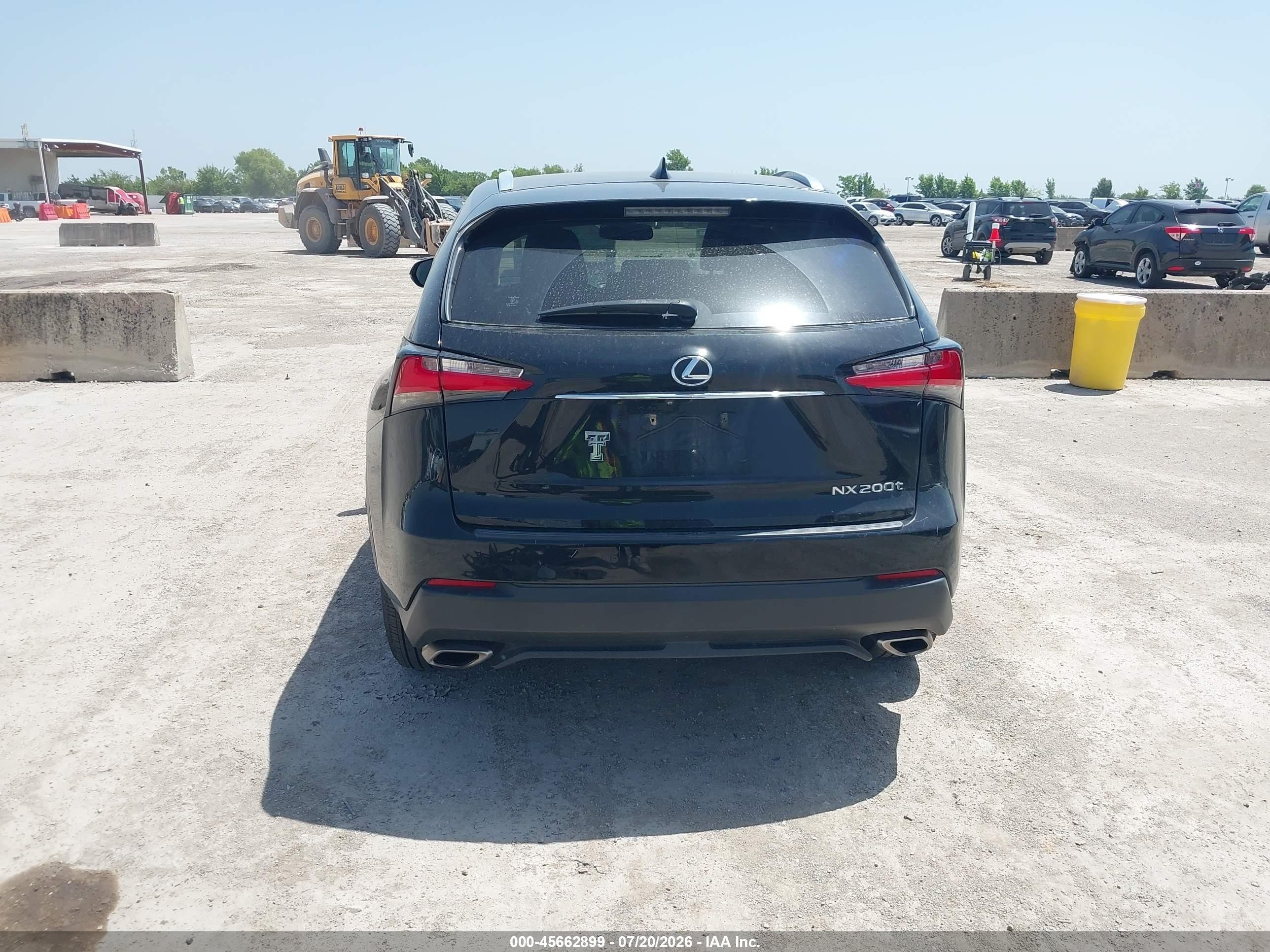 2015 Lexus Nx 200t   Black vin: JTJYARBZ5F2006368