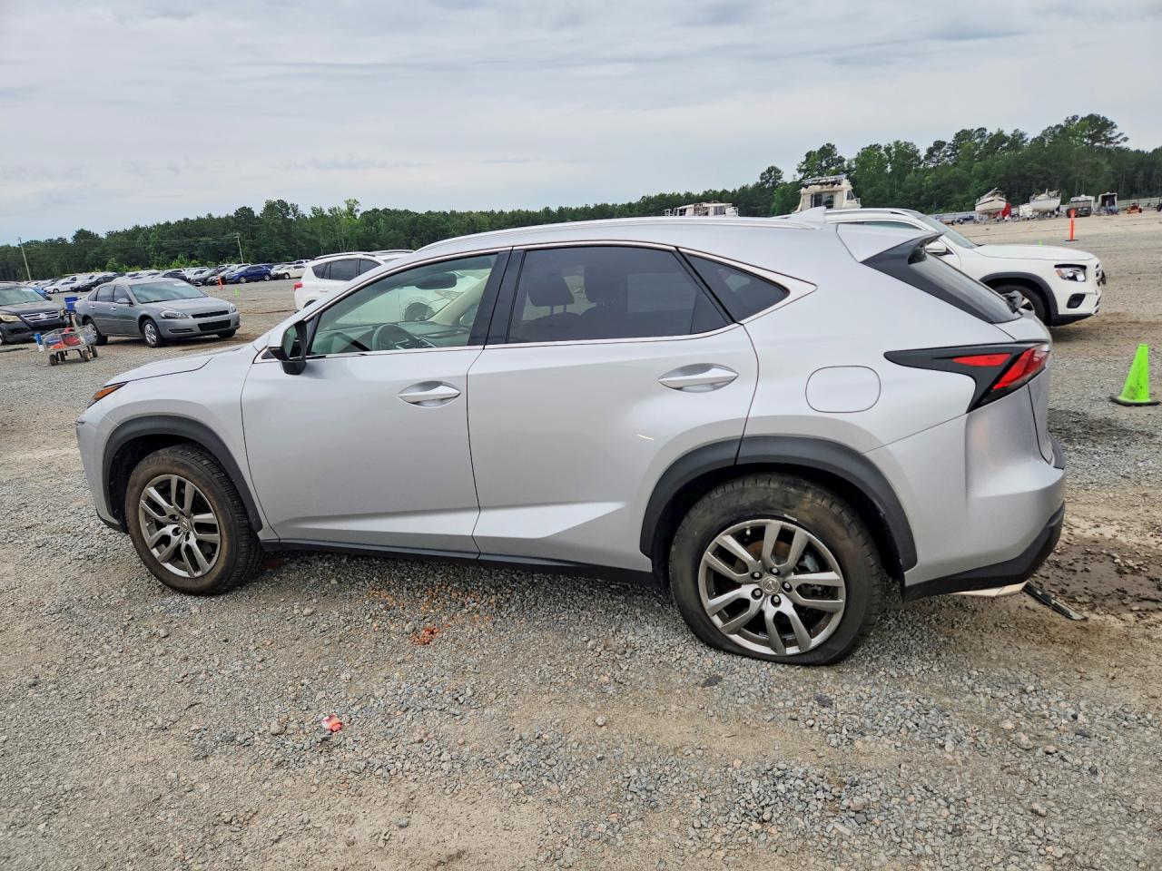 2015 Lexus Nx 200t Silver vin: JTJYARBZ5F2012185