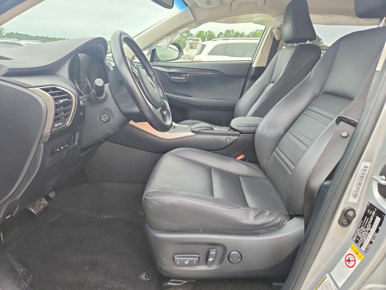 2015 Lexus Nx 200t Silver vin: JTJYARBZ5F2012185