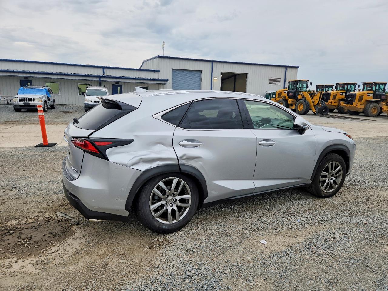 2015 Lexus Nx 200t Silver vin: JTJYARBZ5F2012185