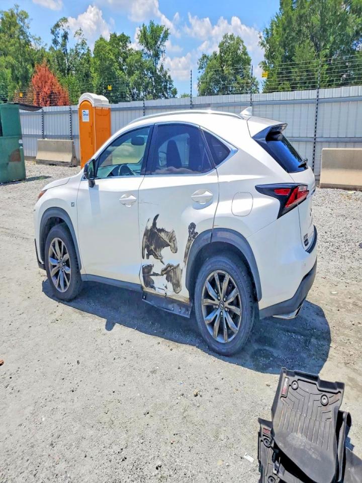 2015 Lexus Nx 200t White vin: JTJYARBZ5F2019802