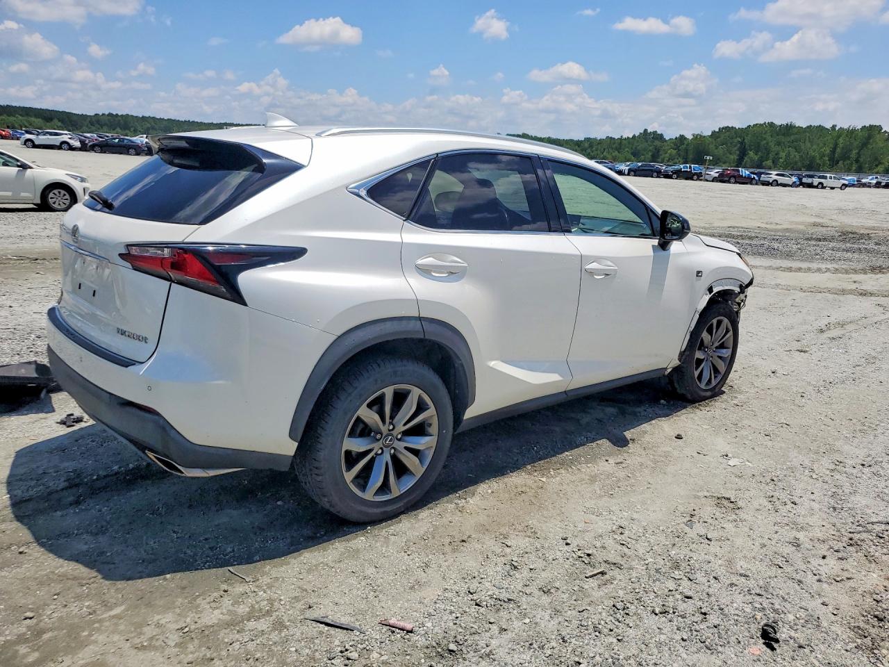 2015 Lexus Nx 200t White vin: JTJYARBZ5F2019802