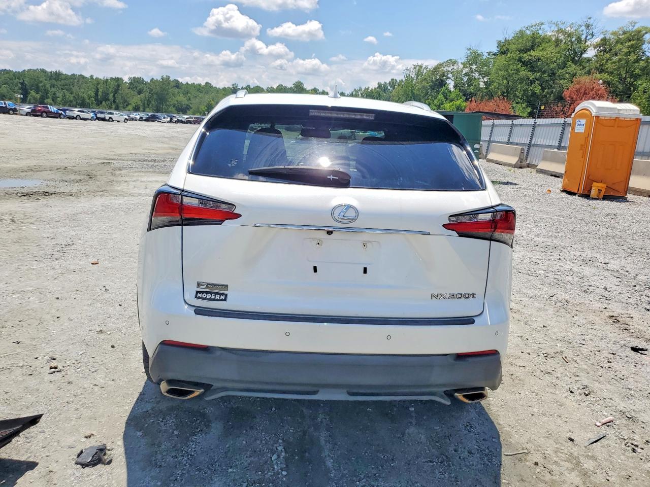 2015 Lexus Nx 200t White vin: JTJYARBZ5F2019802