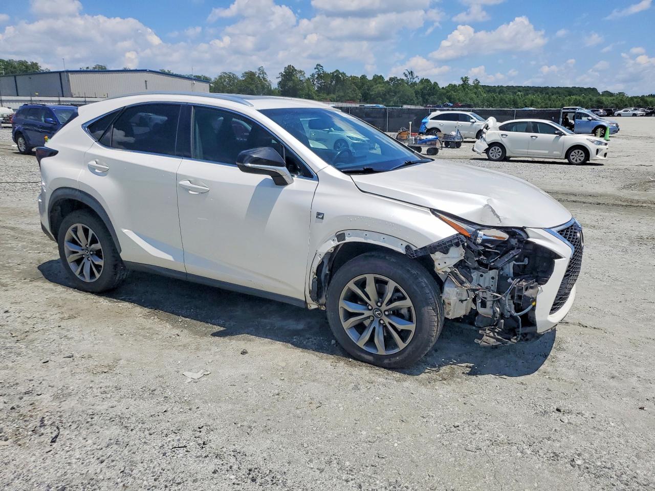 2015 Lexus Nx 200t White vin: JTJYARBZ5F2019802