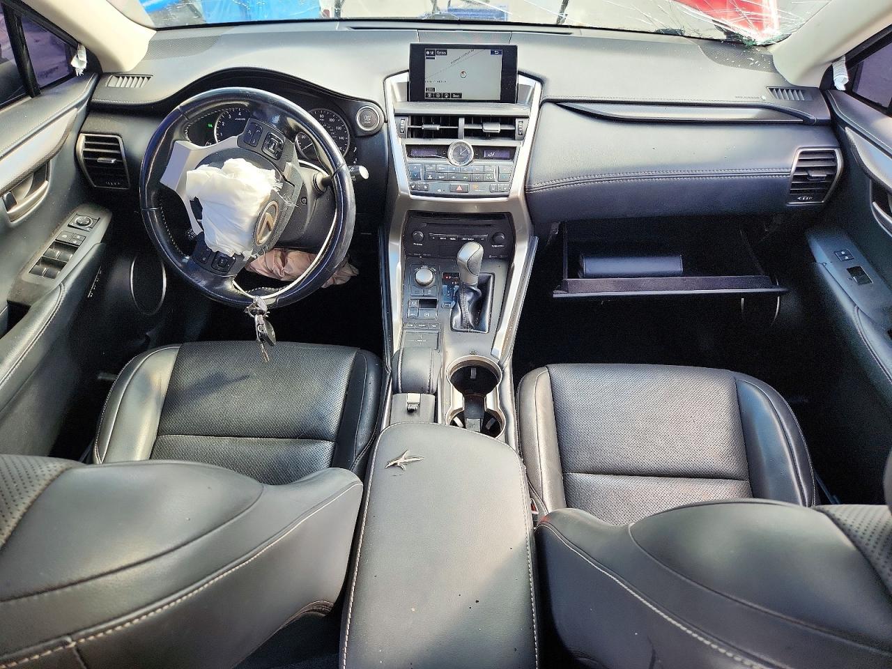 2015 Lexus Nx 200t Red vin: JTJYARBZ5F2020559