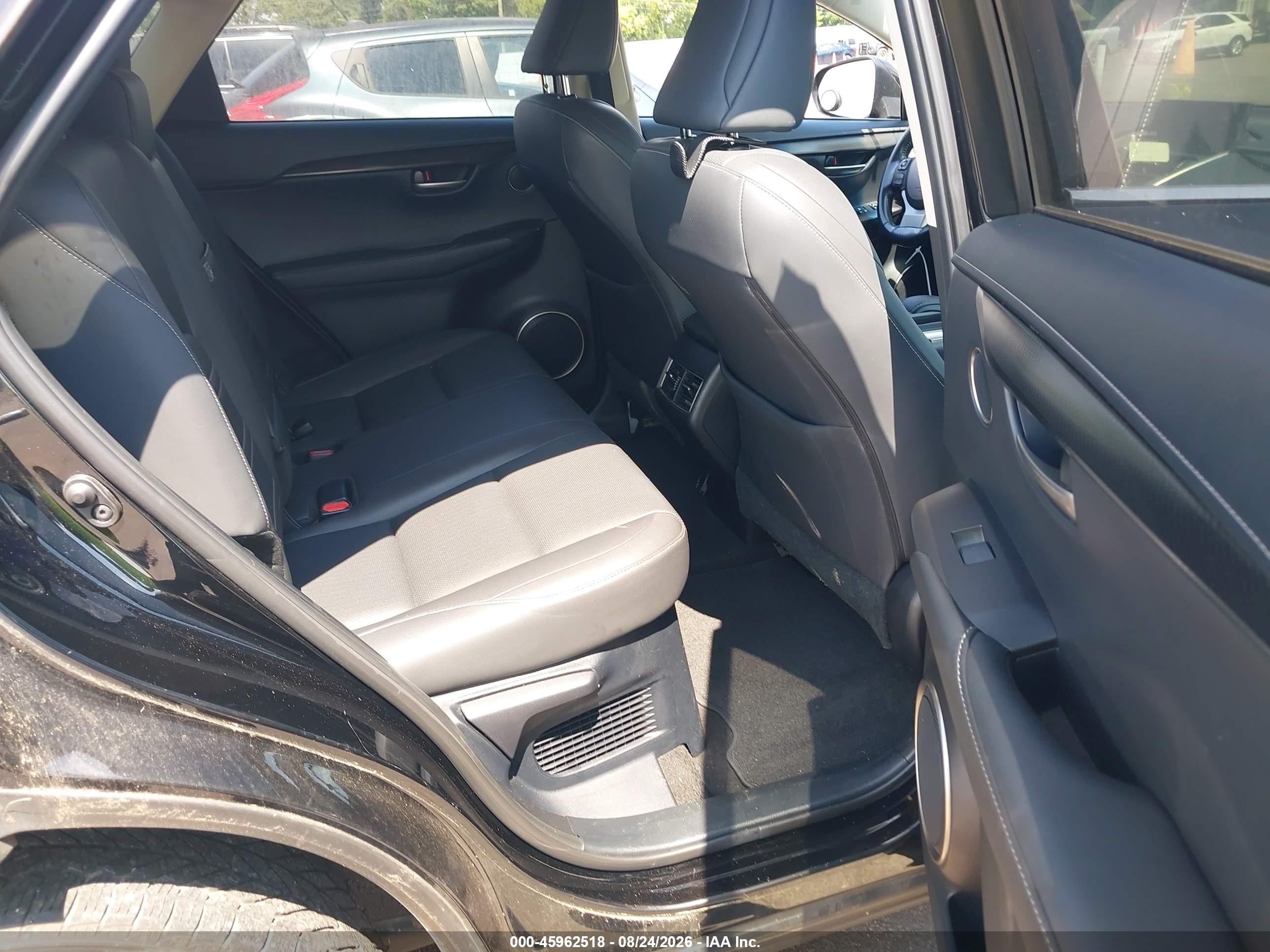 2015 Lexus Nx 200t Black vin: JTJYARBZ5F2021176