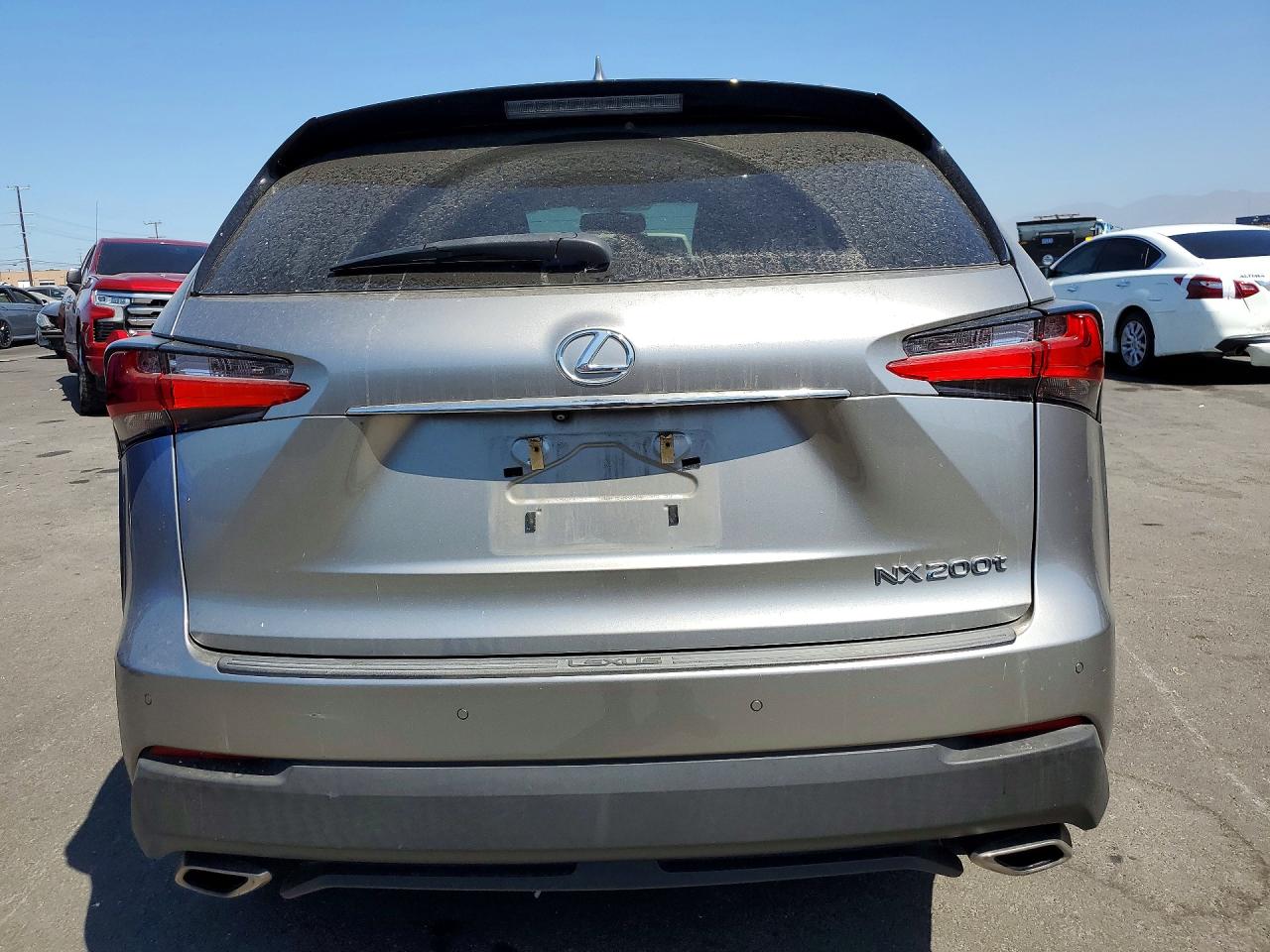 2017 Lexus Nx 200t Base Gray vin: JTJYARBZ5H2080604