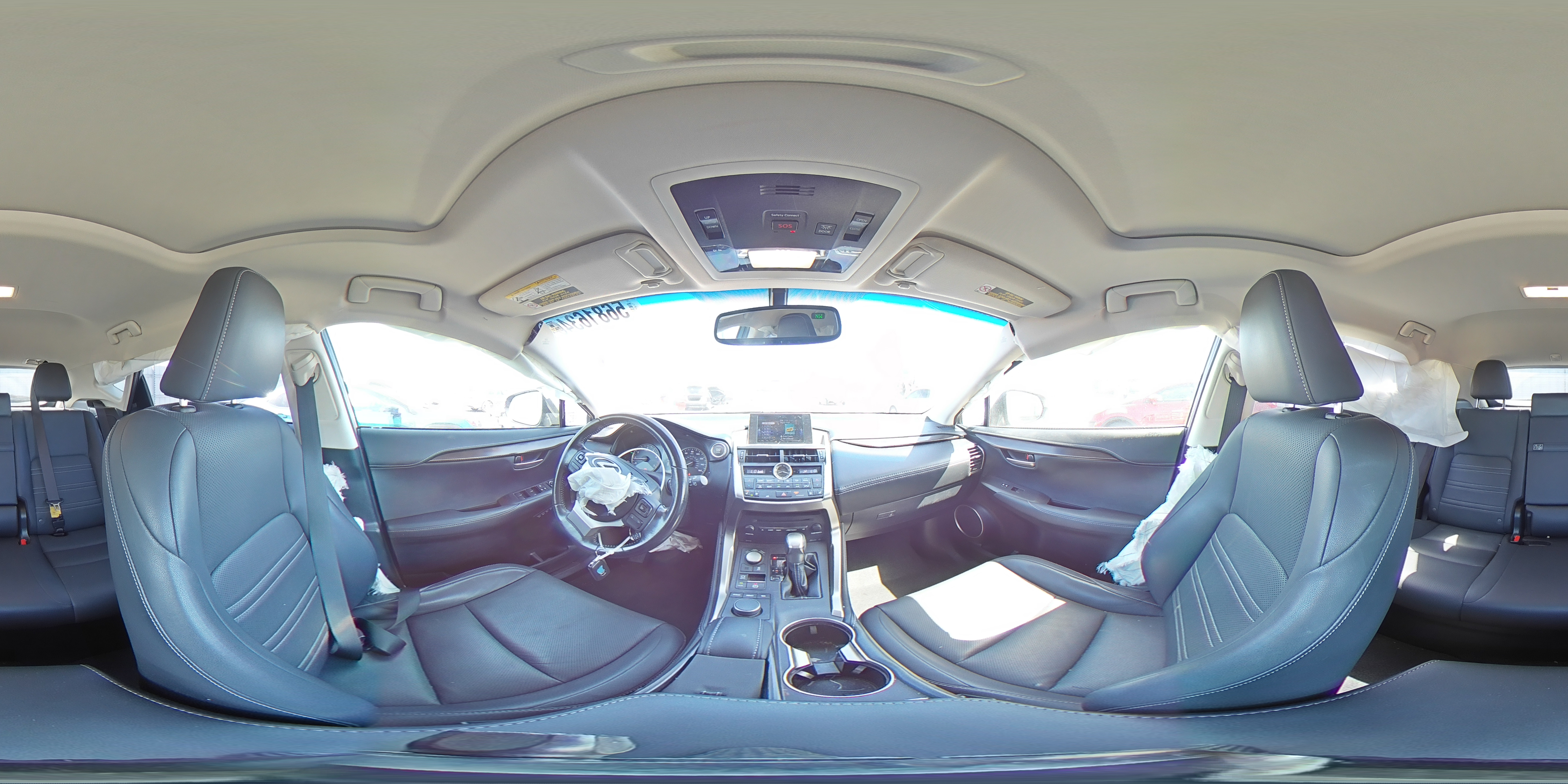 2017 Lexus Nx 200t Base Gray vin: JTJYARBZ5H2080604