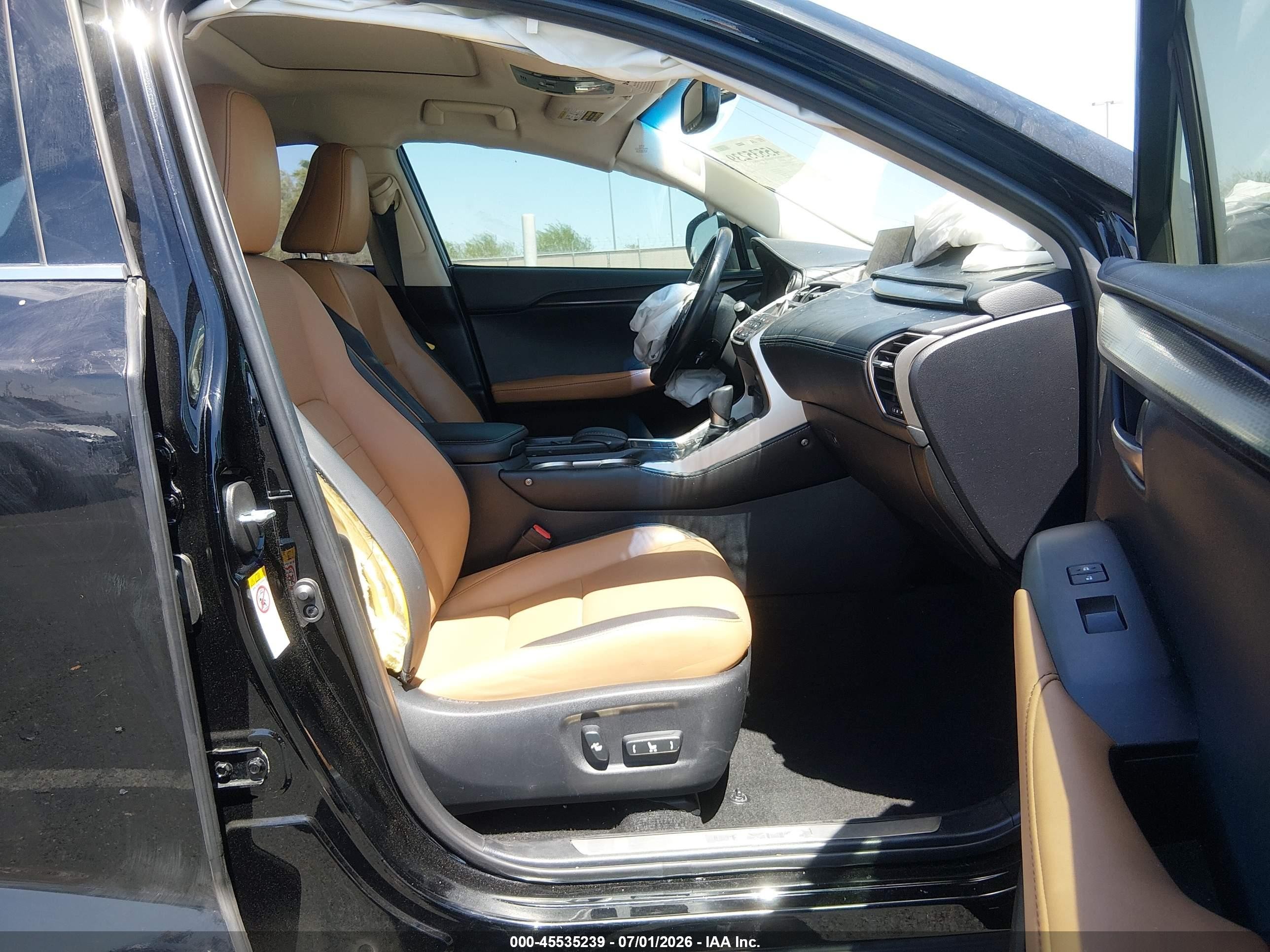 2015 Lexus Nx 200t   Черный vin: JTJYARBZ6F2004015