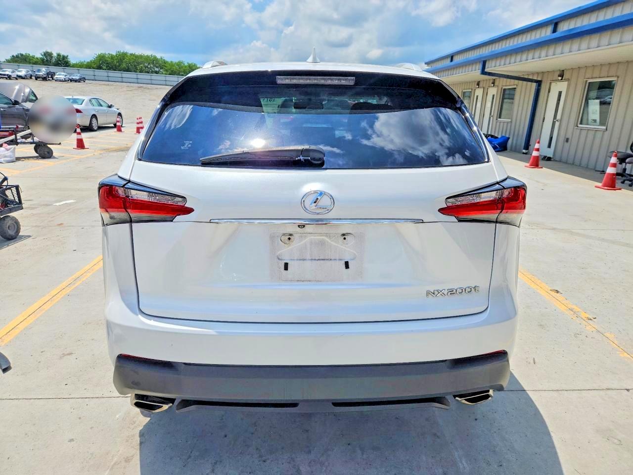 2015 Lexus Nx 200t White vin: JTJYARBZ6F2012647