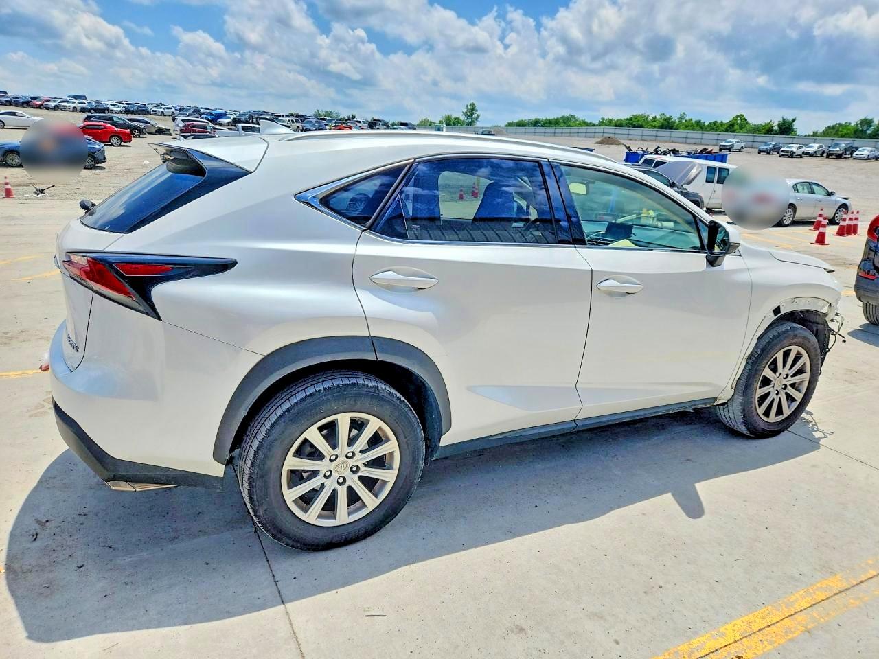 2015 Lexus Nx 200t White vin: JTJYARBZ6F2012647