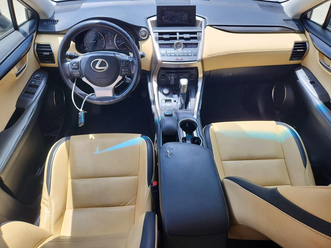 2015 Lexus Nx 200t White vin: JTJYARBZ6F2012647