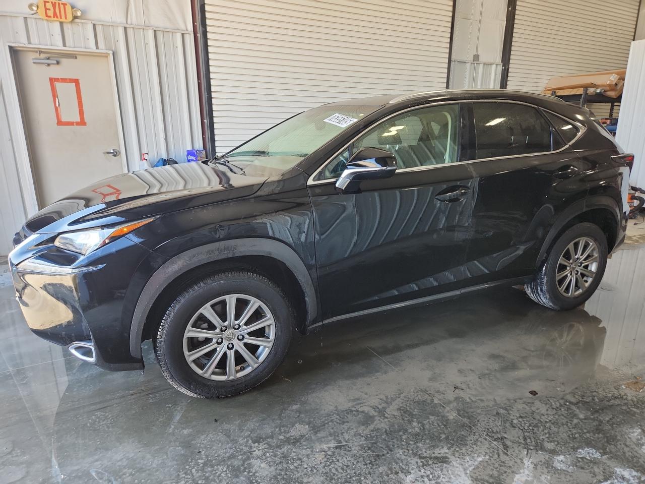 2015 Lexus Nx 200t Base Black vin: JTJYARBZ6F2014964 Damage: Left Front Fender, Dent(S) W/ Paint Dmg, 2 To 3 Inches