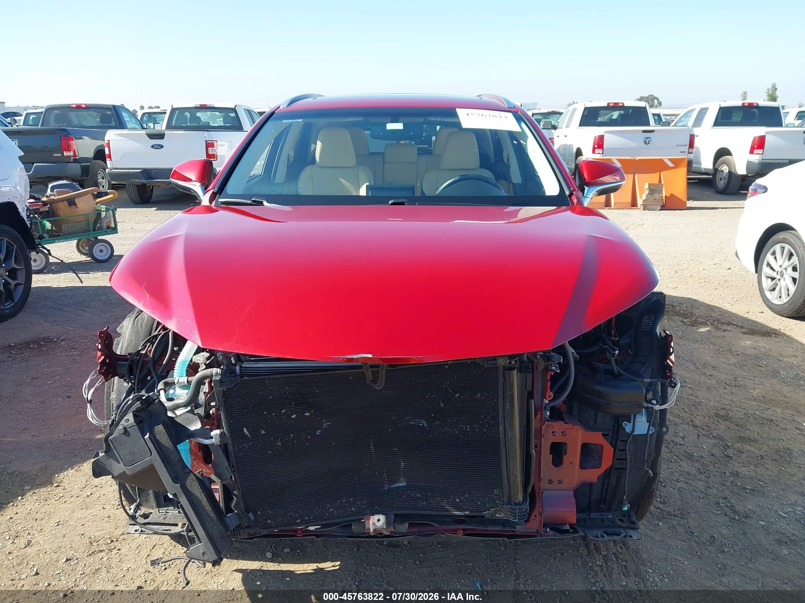 2016 Lexus Nx 200t   Red vin: JTJYARBZ6G2035170