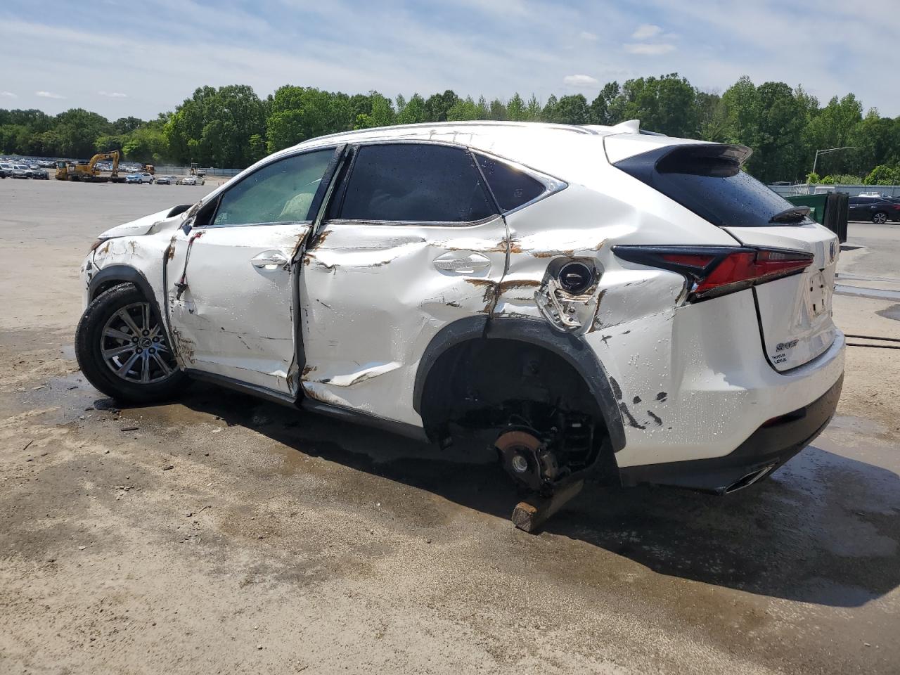 2018 Lexus Nx 300 Base Белый vin: JTJYARBZ6J2088894