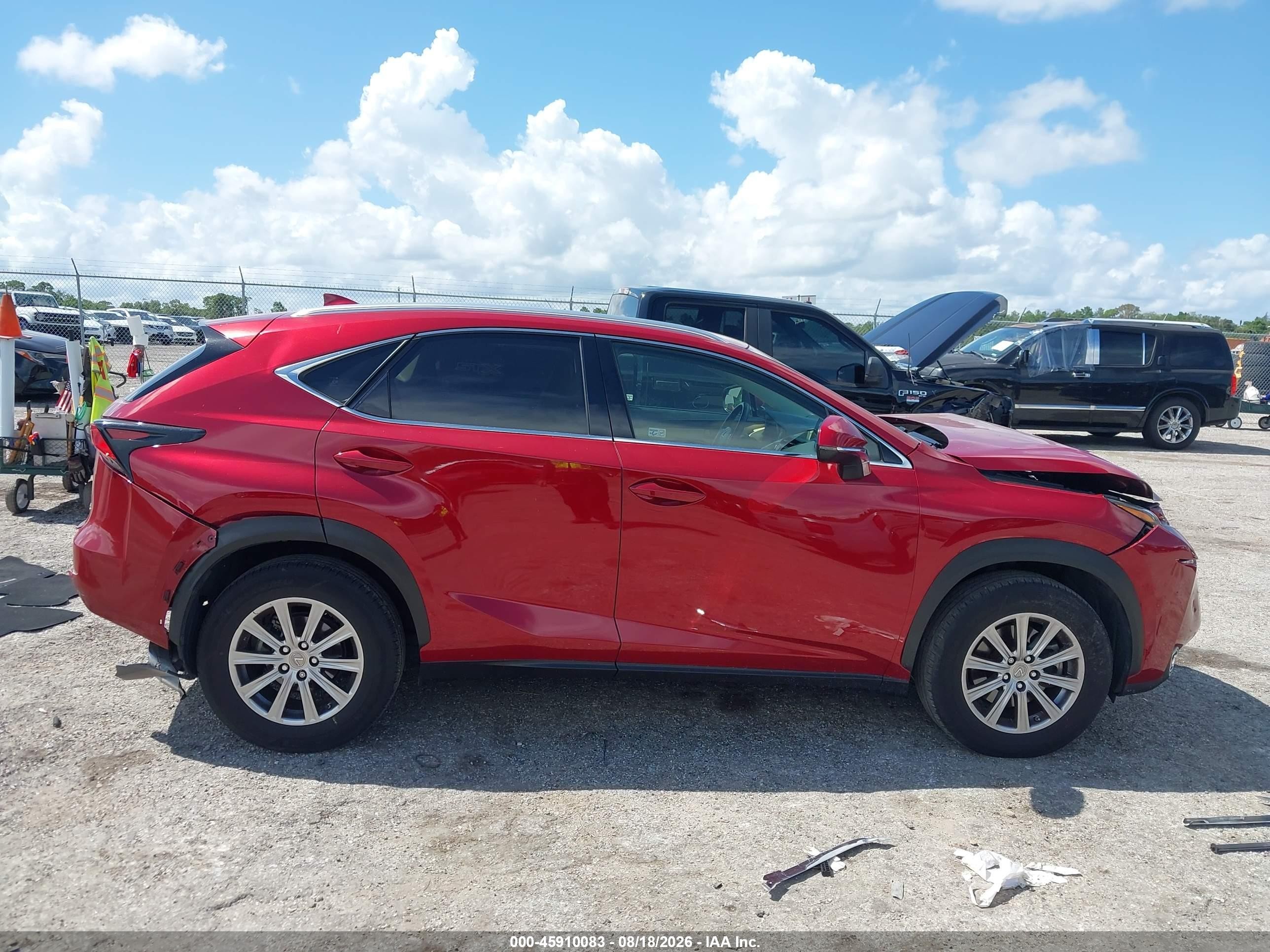2015 Lexus Nx 200t   Red vin: JTJYARBZ7F2001625