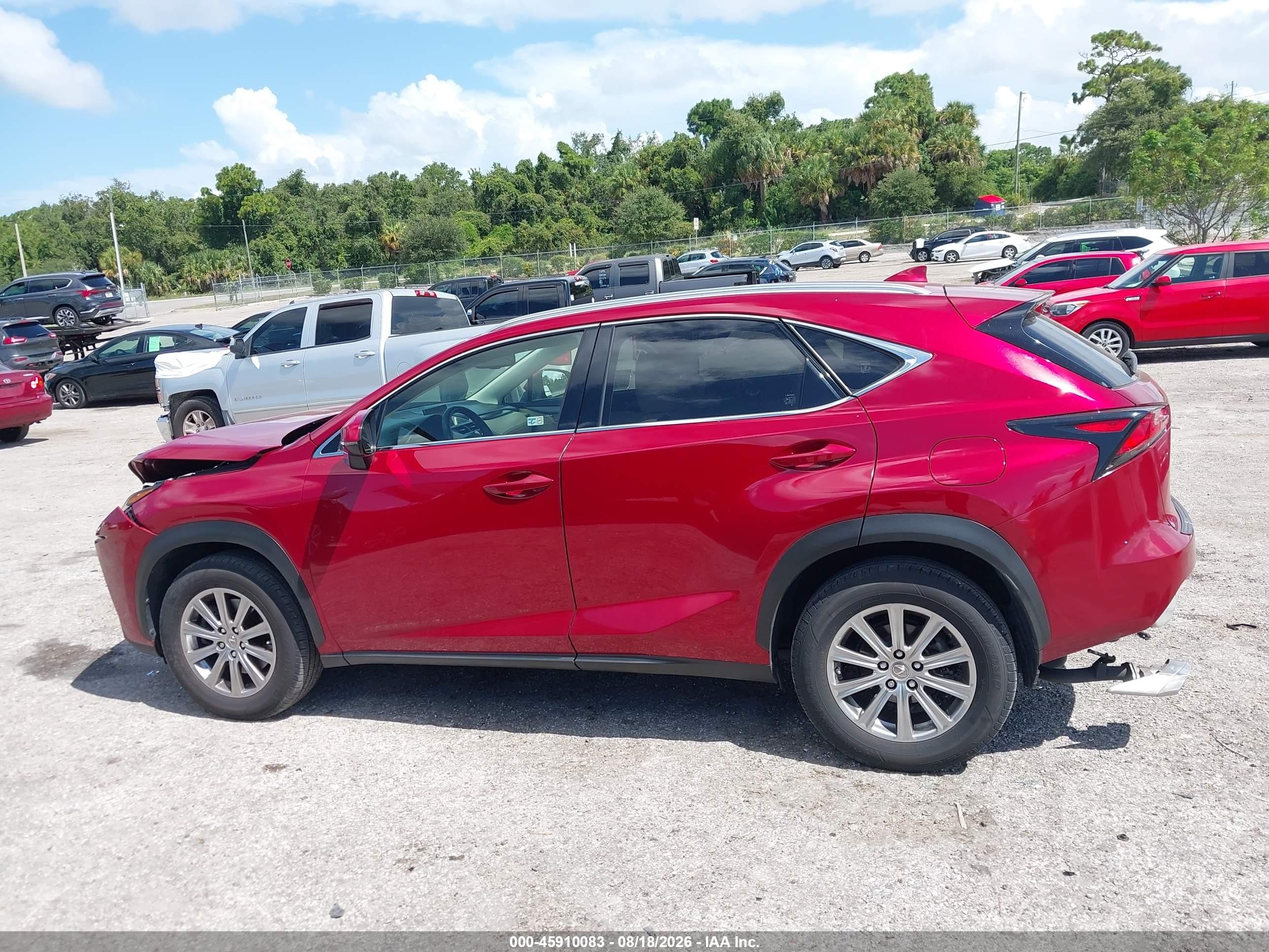 2015 Lexus Nx 200t   Red vin: JTJYARBZ7F2001625