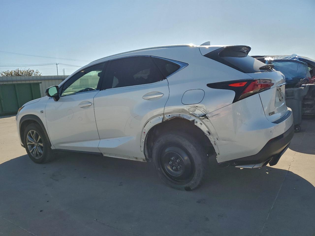 2015 Lexus Nx 200t Белый vin: JTJYARBZ7F2005075
