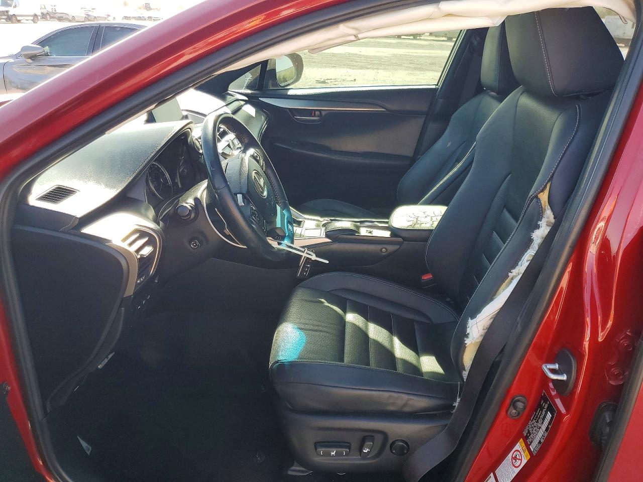 2015 Lexus Nx 200t Burgundy vin: JTJYARBZ7F2011135