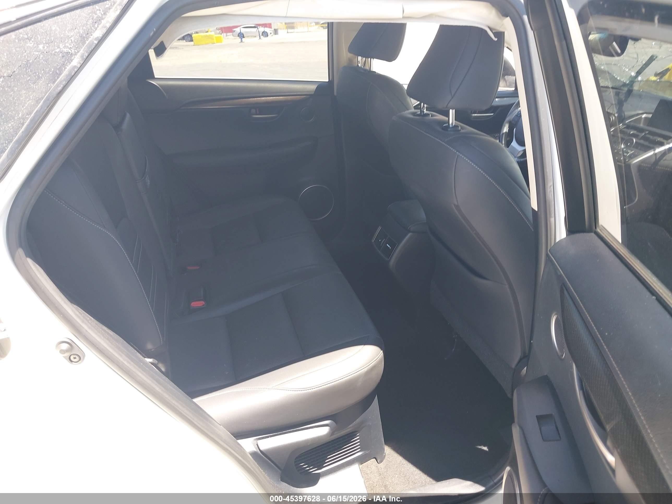 2015 Lexus Nx 200t Белый vin: JTJYARBZ7F2016559