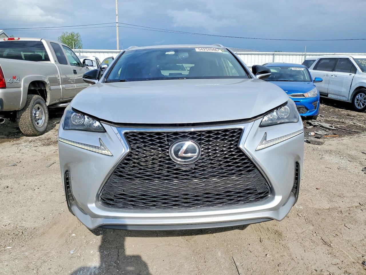 2015 Lexus Nx 200t Silver vin: JTJYARBZ7F2016755