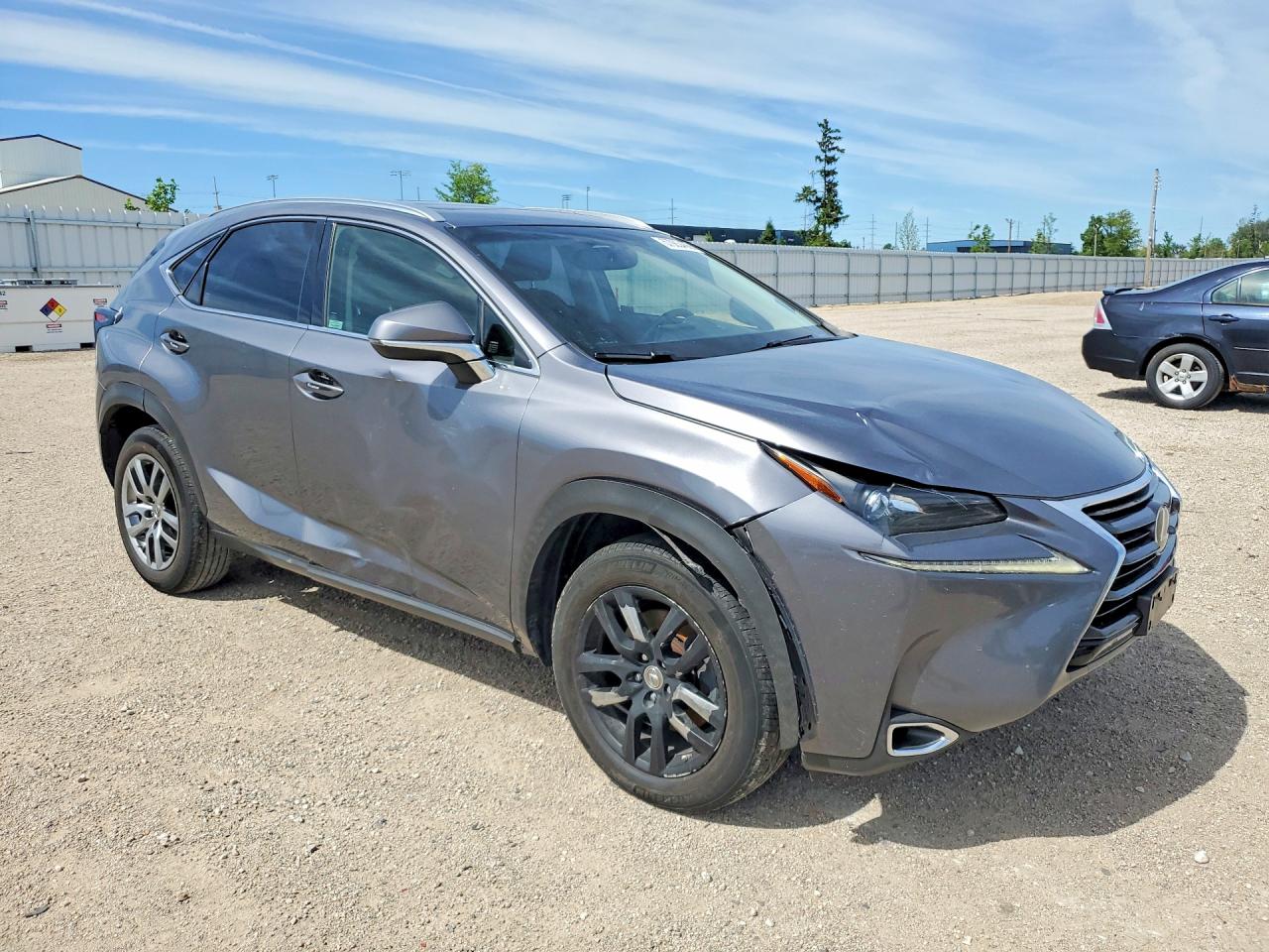 2015 Lexus Nx 200t Charcoal vin: JTJYARBZ7F2017792