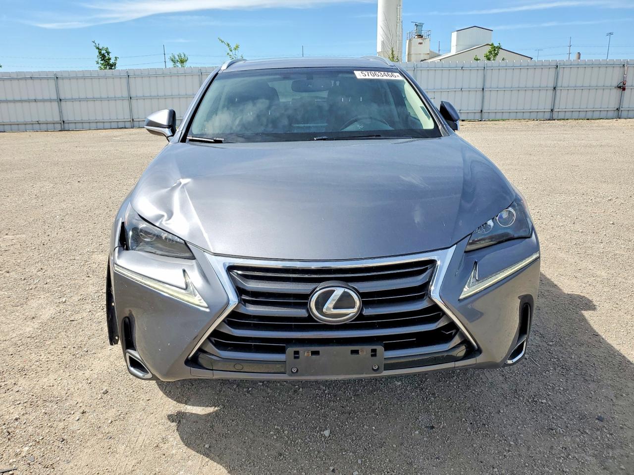 2015 Lexus Nx 200t Charcoal vin: JTJYARBZ7F2017792