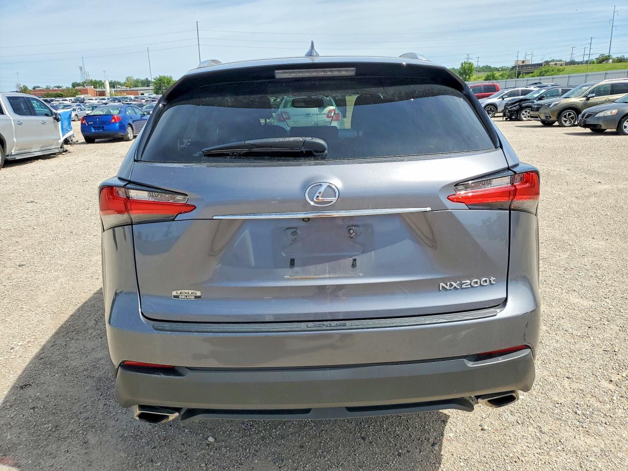 2015 Lexus Nx 200t Charcoal vin: JTJYARBZ7F2017792