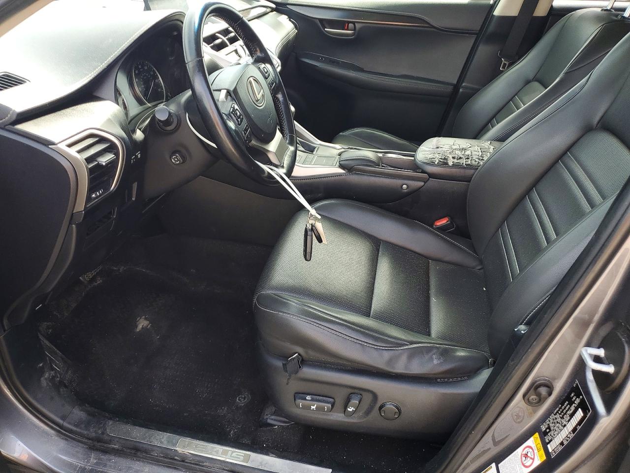 2015 Lexus Nx 200t Charcoal vin: JTJYARBZ7F2017792