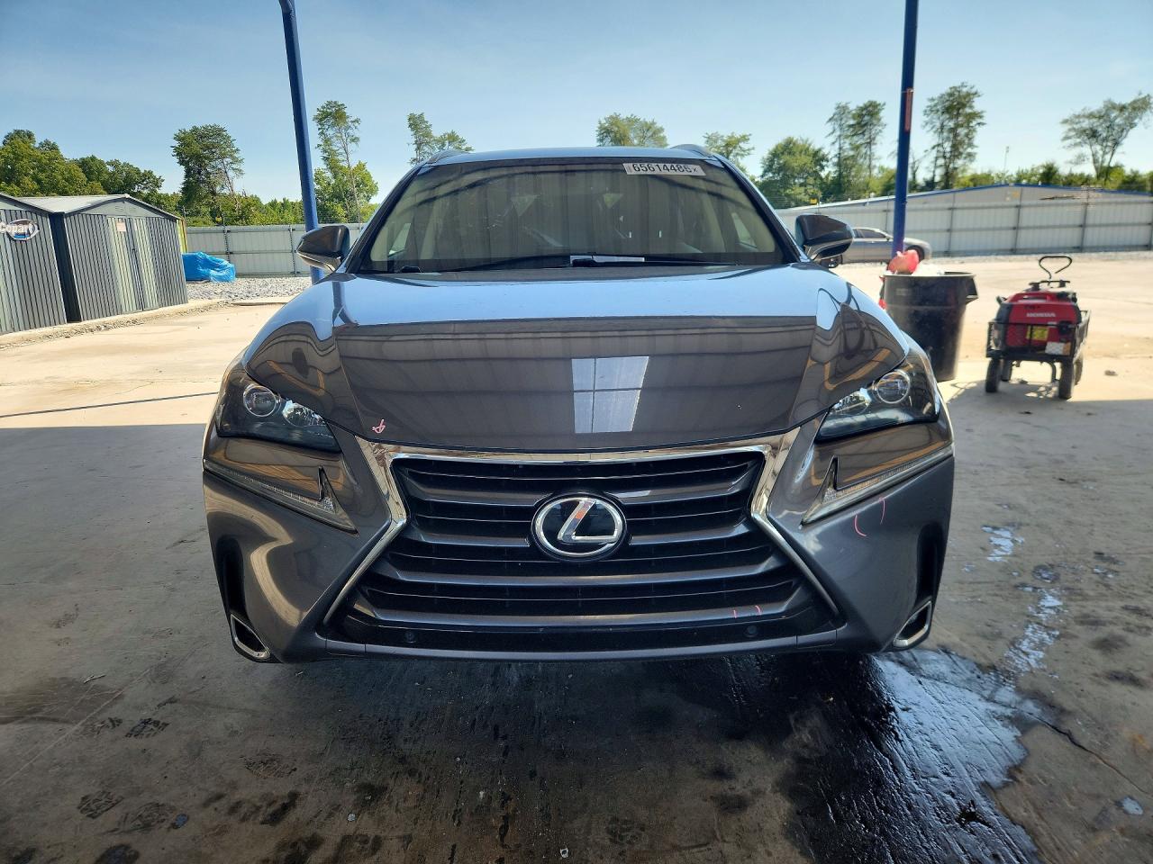 2017 Lexus Nx 200t Base Серый vin: JTJYARBZ7H2068132