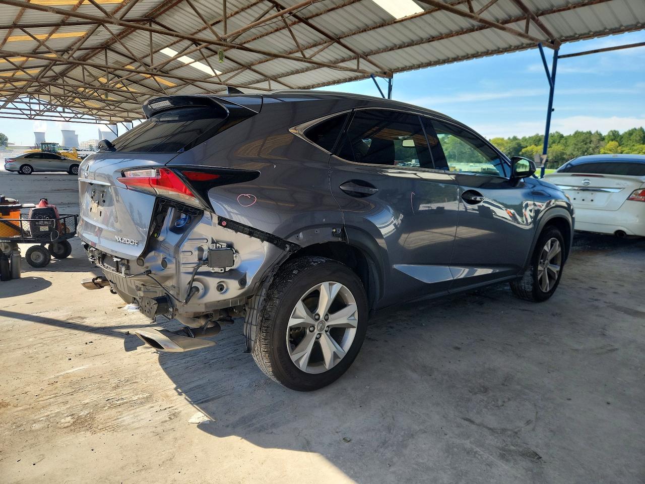 2017 Lexus Nx 200t Base Серый vin: JTJYARBZ7H2068132