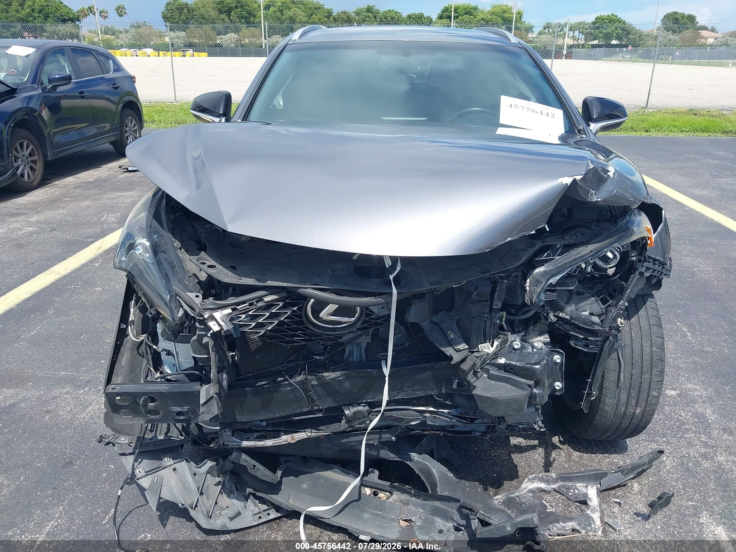 2017 Lexus Nx 200t F Sport Gray vin: JTJYARBZ7H2072620