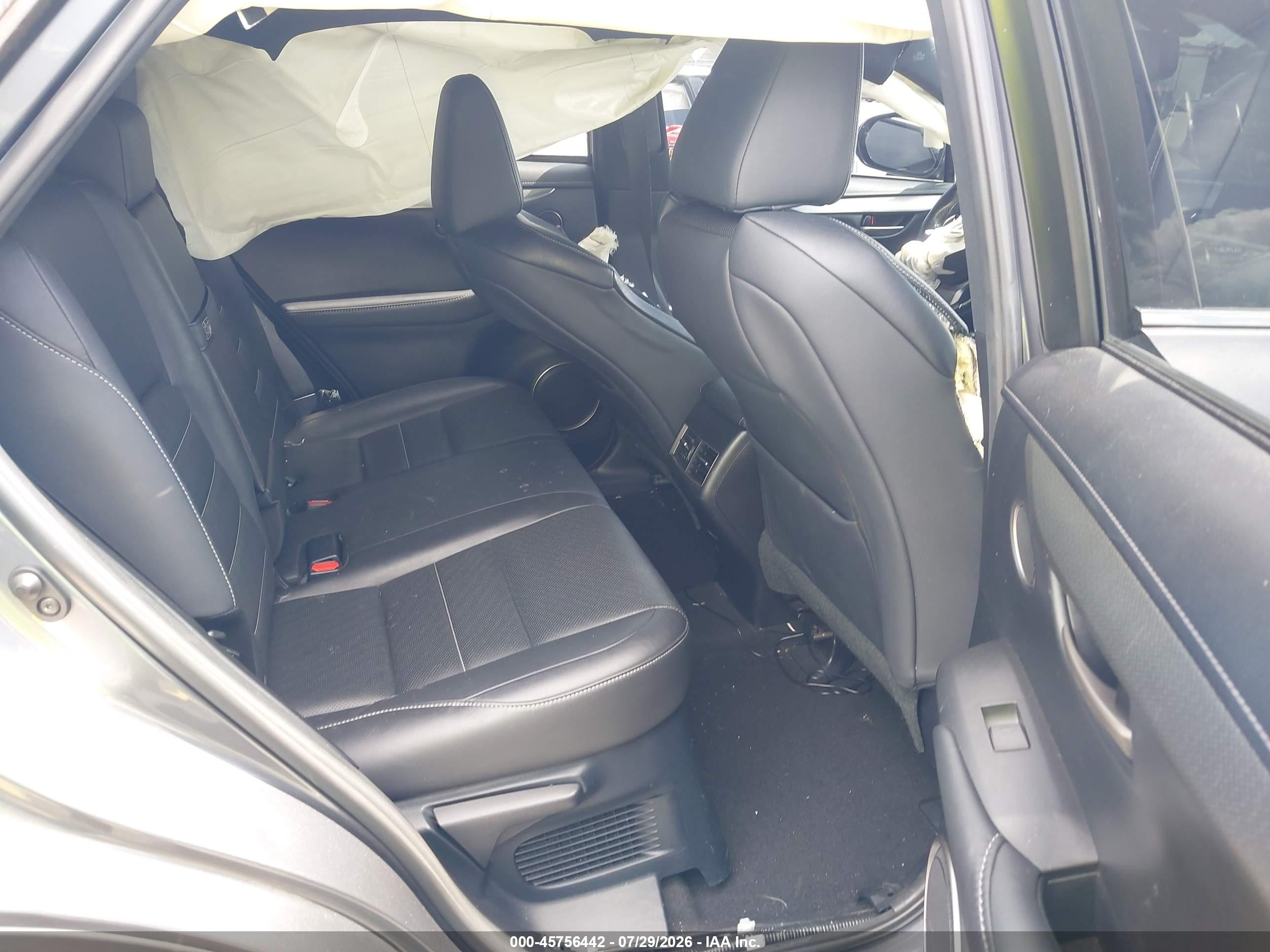 2017 Lexus Nx 200t F Sport Gray vin: JTJYARBZ7H2072620