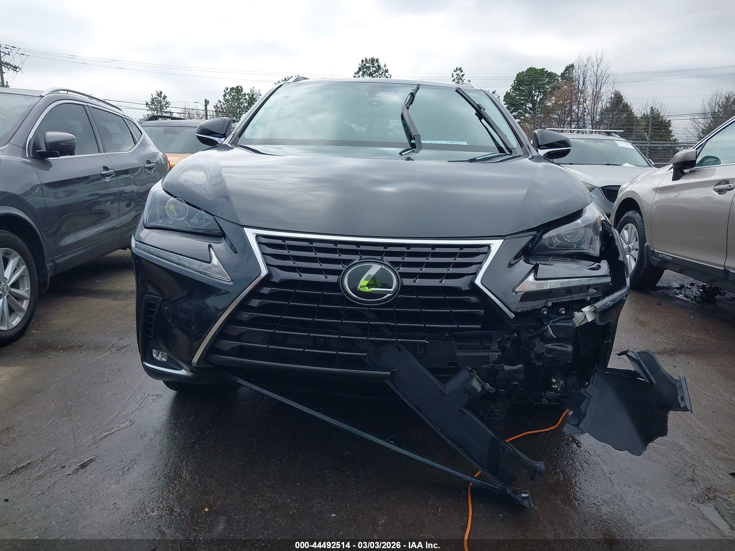 2018 Lexus Nx 300 Black vin: JTJYARBZ7J2088709