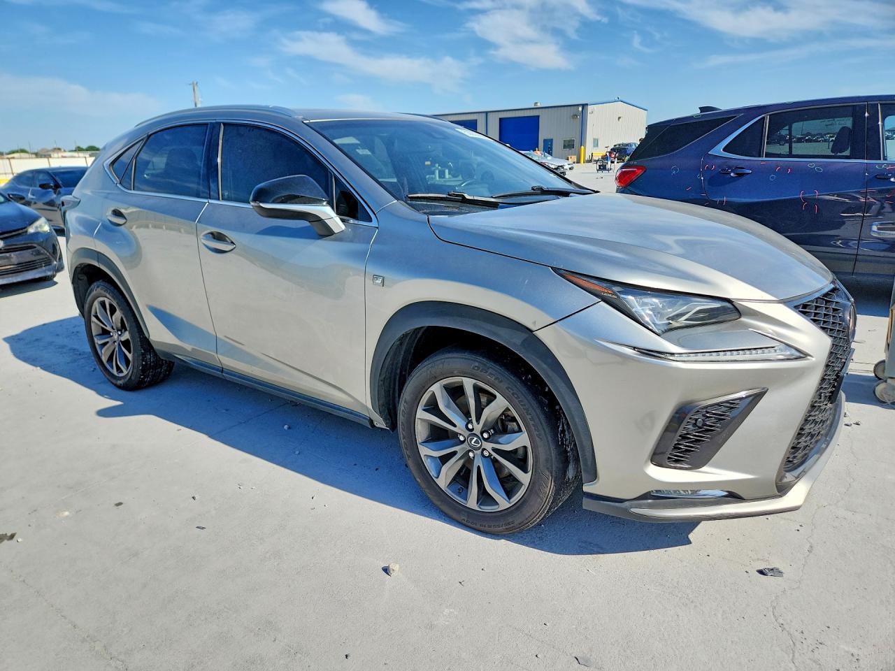 2018 Lexus Nx 300 F Sport Silver vin: JTJYARBZ7J2095305