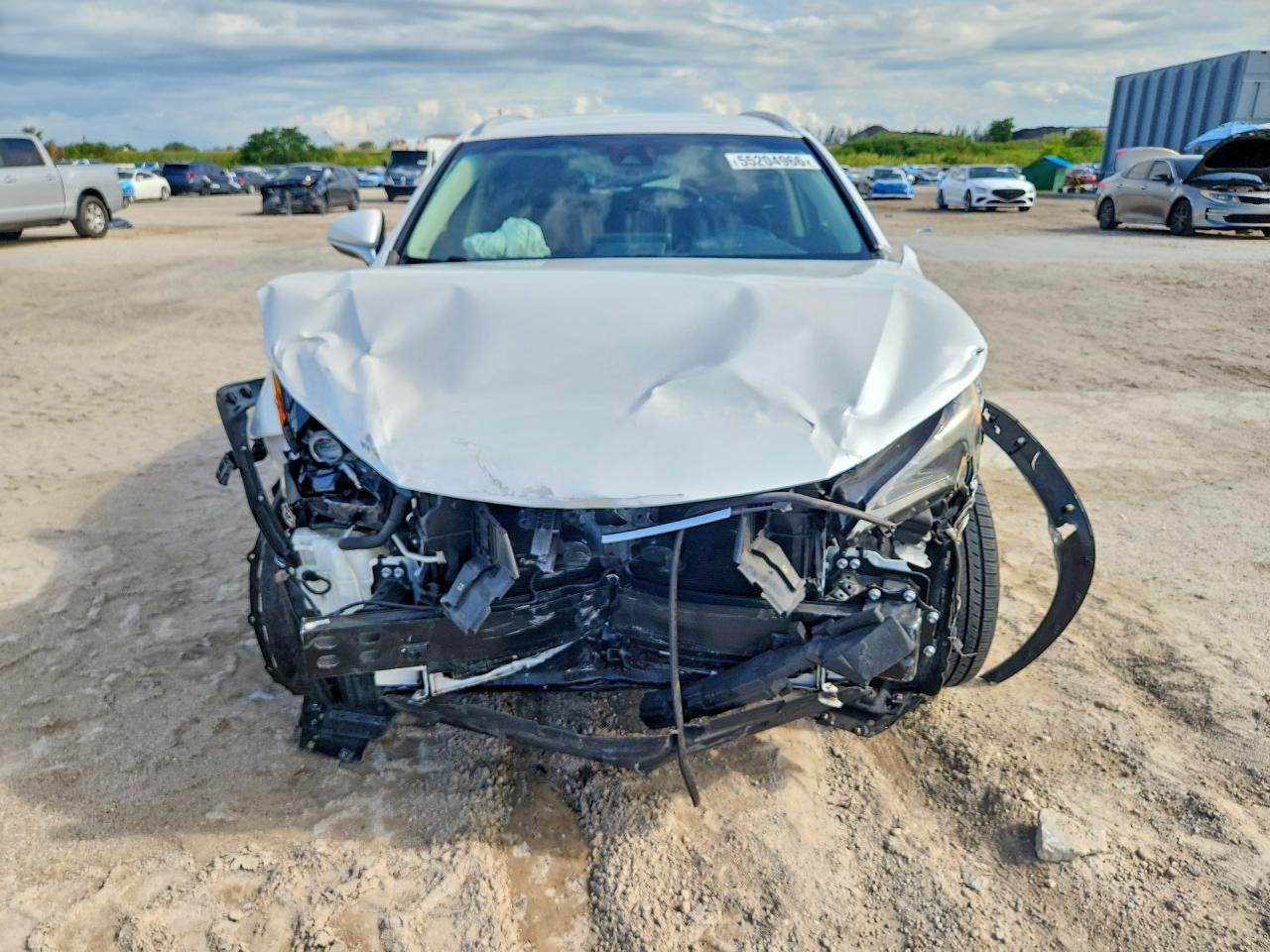 2019 Lexus Nx 300 Base White vin: JTJYARBZ7K2120933