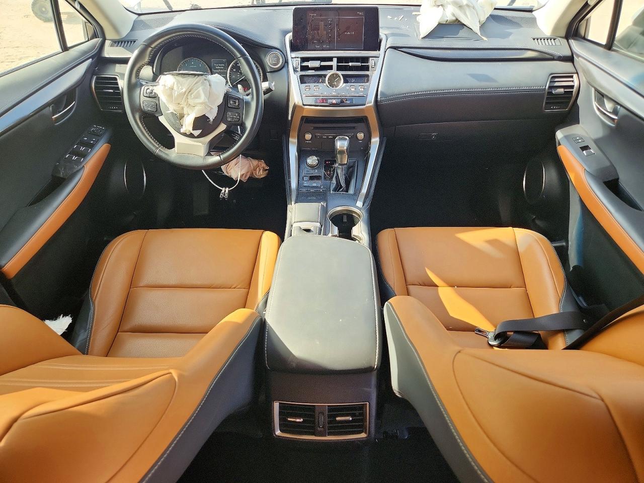 2019 Lexus Nx 300 Base White vin: JTJYARBZ7K2120933