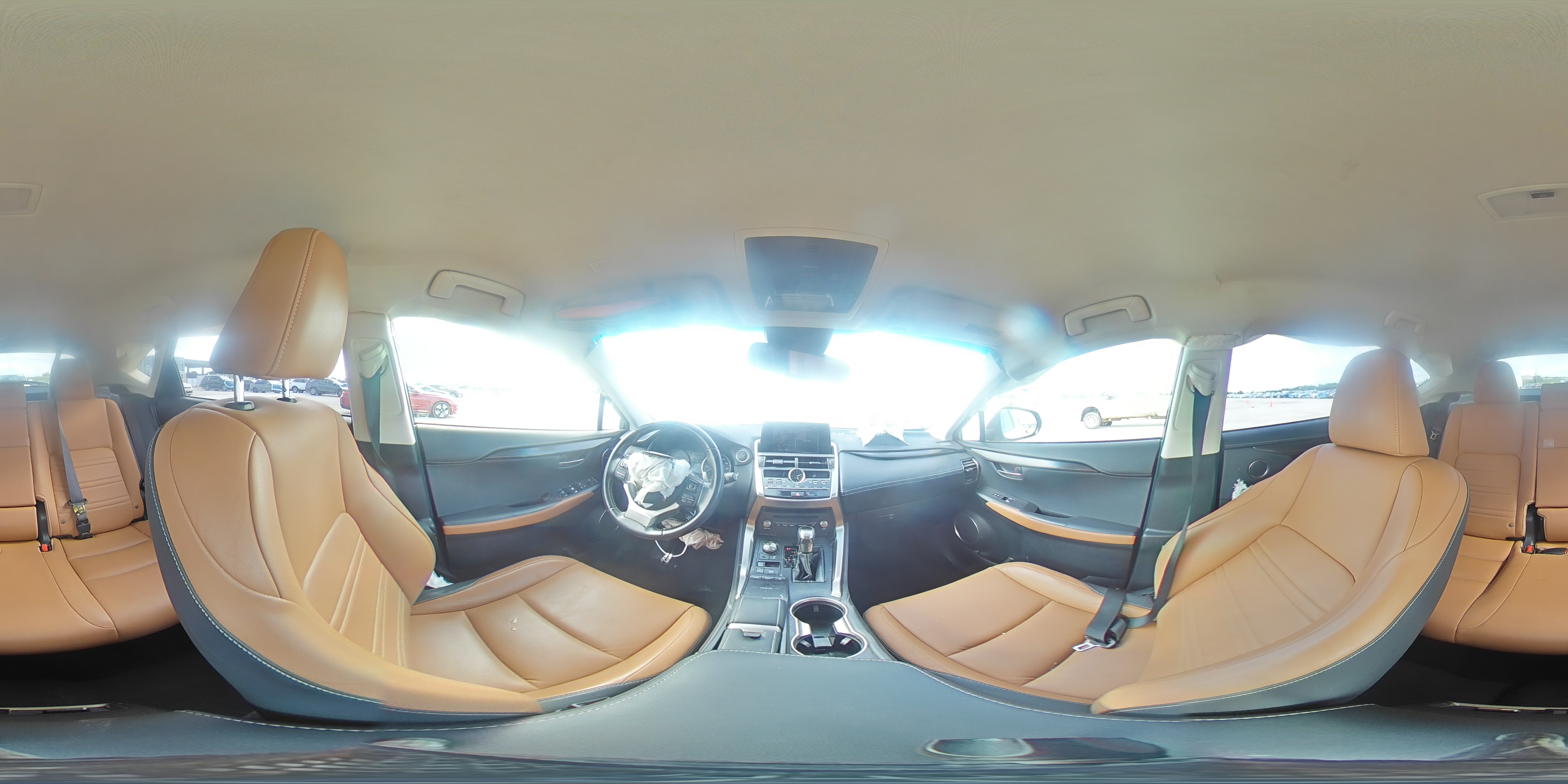 2019 Lexus Nx 300 Base White vin: JTJYARBZ7K2120933