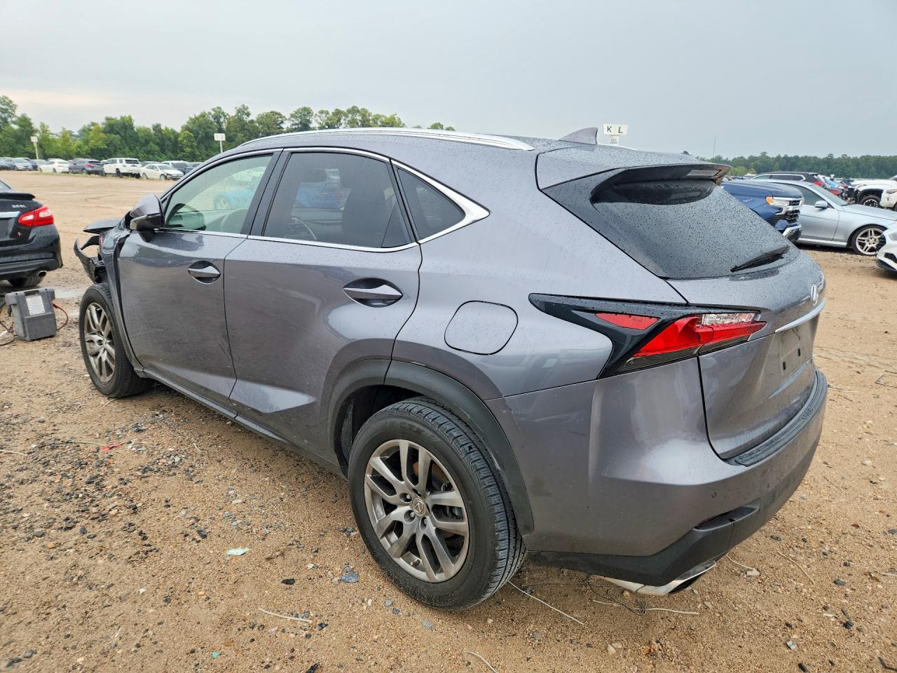2015 Lexus Nx 200t Серый vin: JTJYARBZ8F2012164