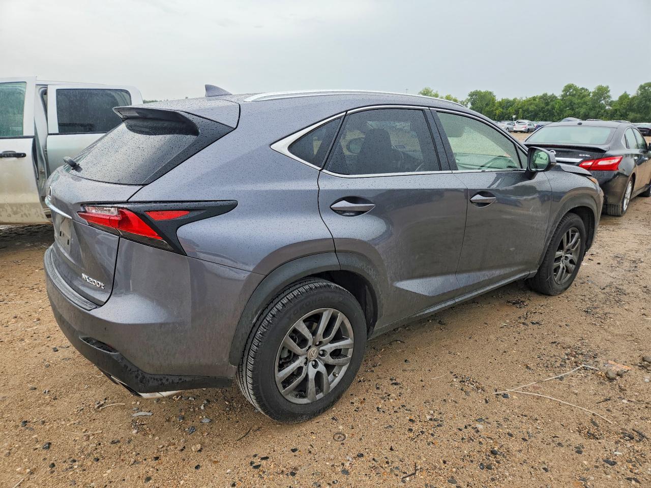 2015 Lexus Nx 200t Серый vin: JTJYARBZ8F2012164