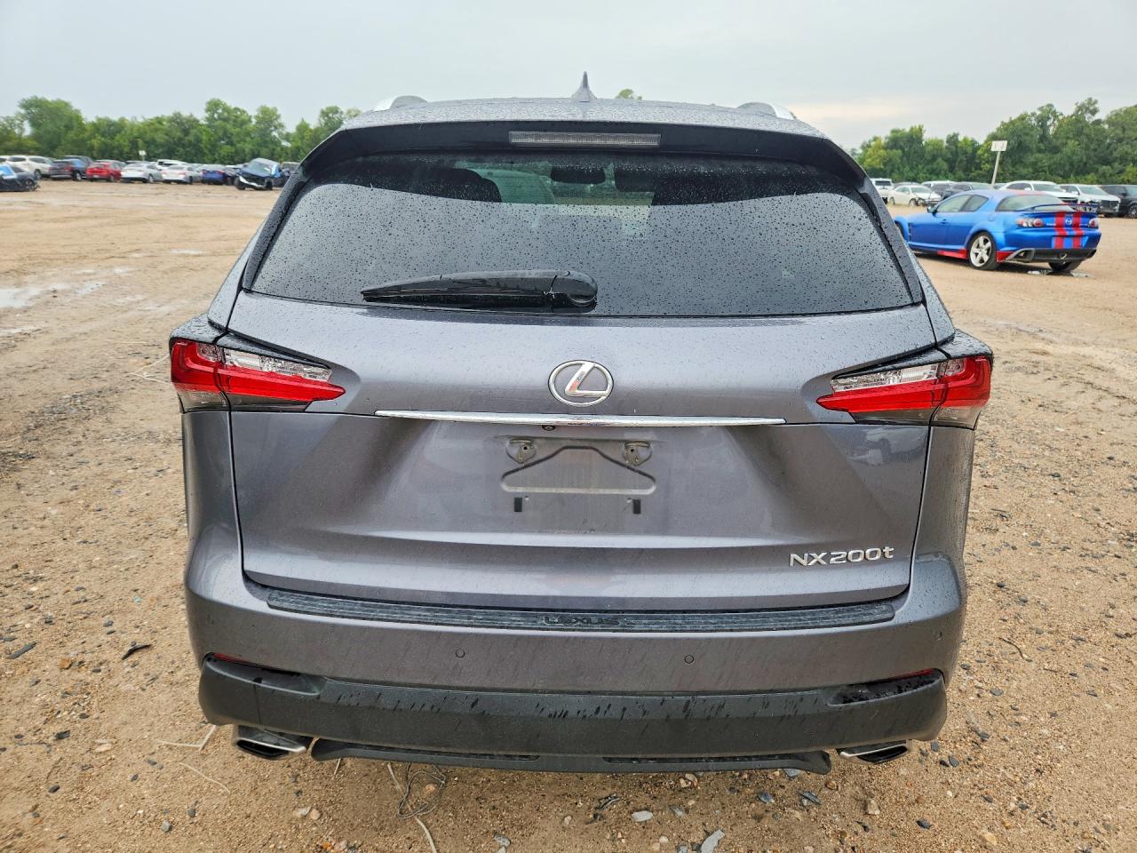 2015 Lexus Nx 200t Серый vin: JTJYARBZ8F2012164