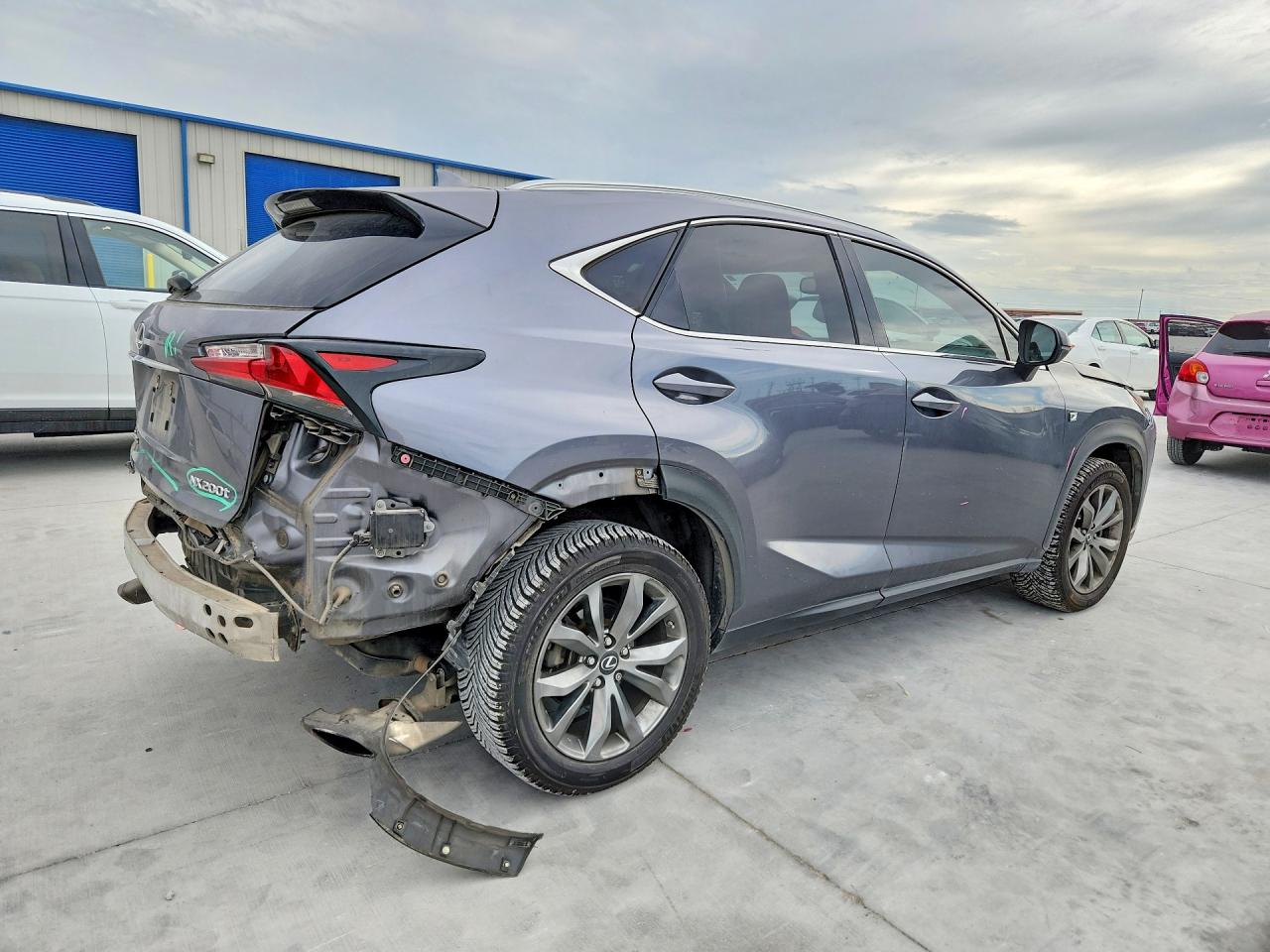 2016 Lexus Nx 200t F Sport Gray vin: JTJYARBZ8G2033355