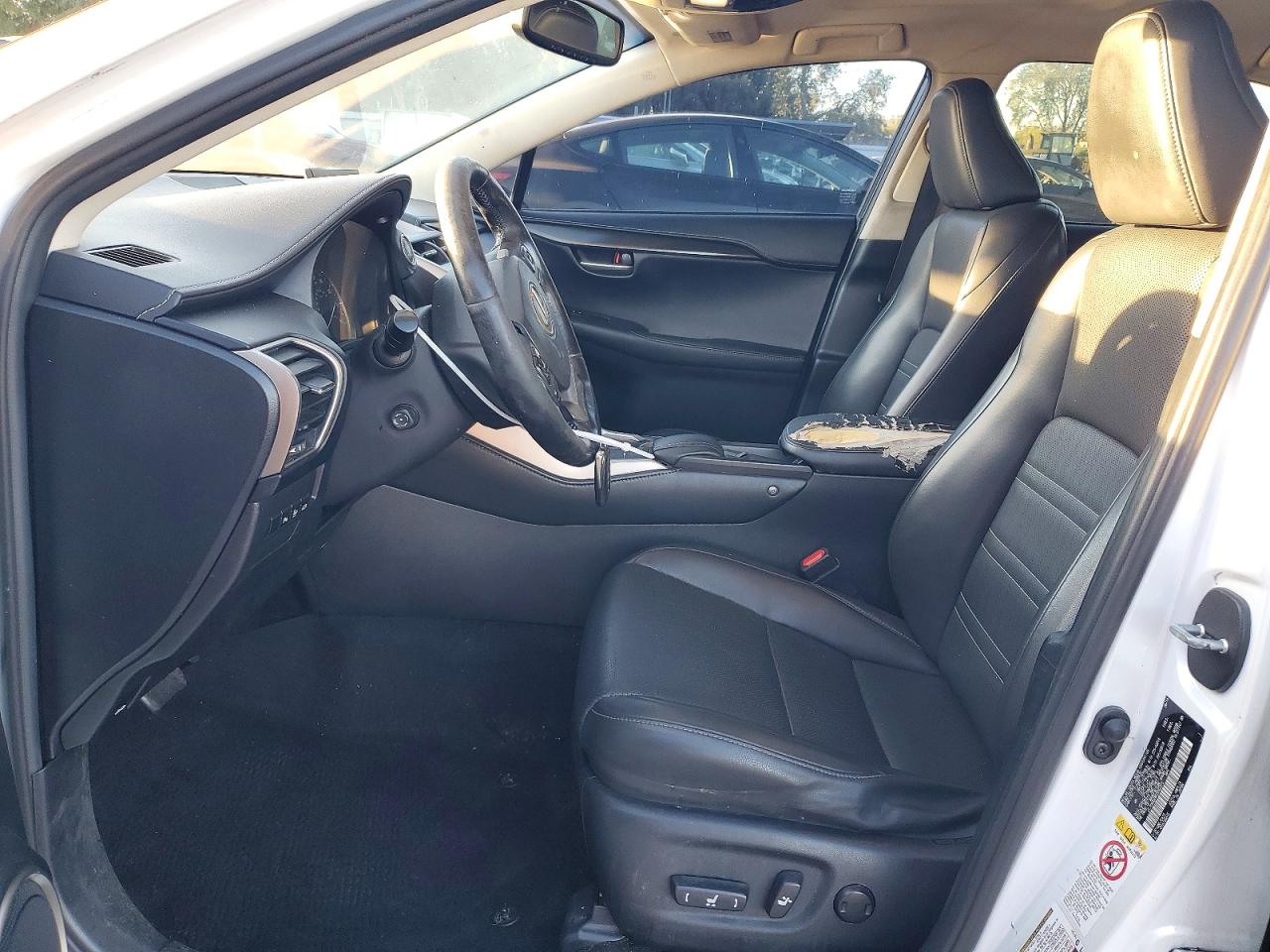 2016 Lexus Nx 200t Base White vin: JTJYARBZ8G2042315