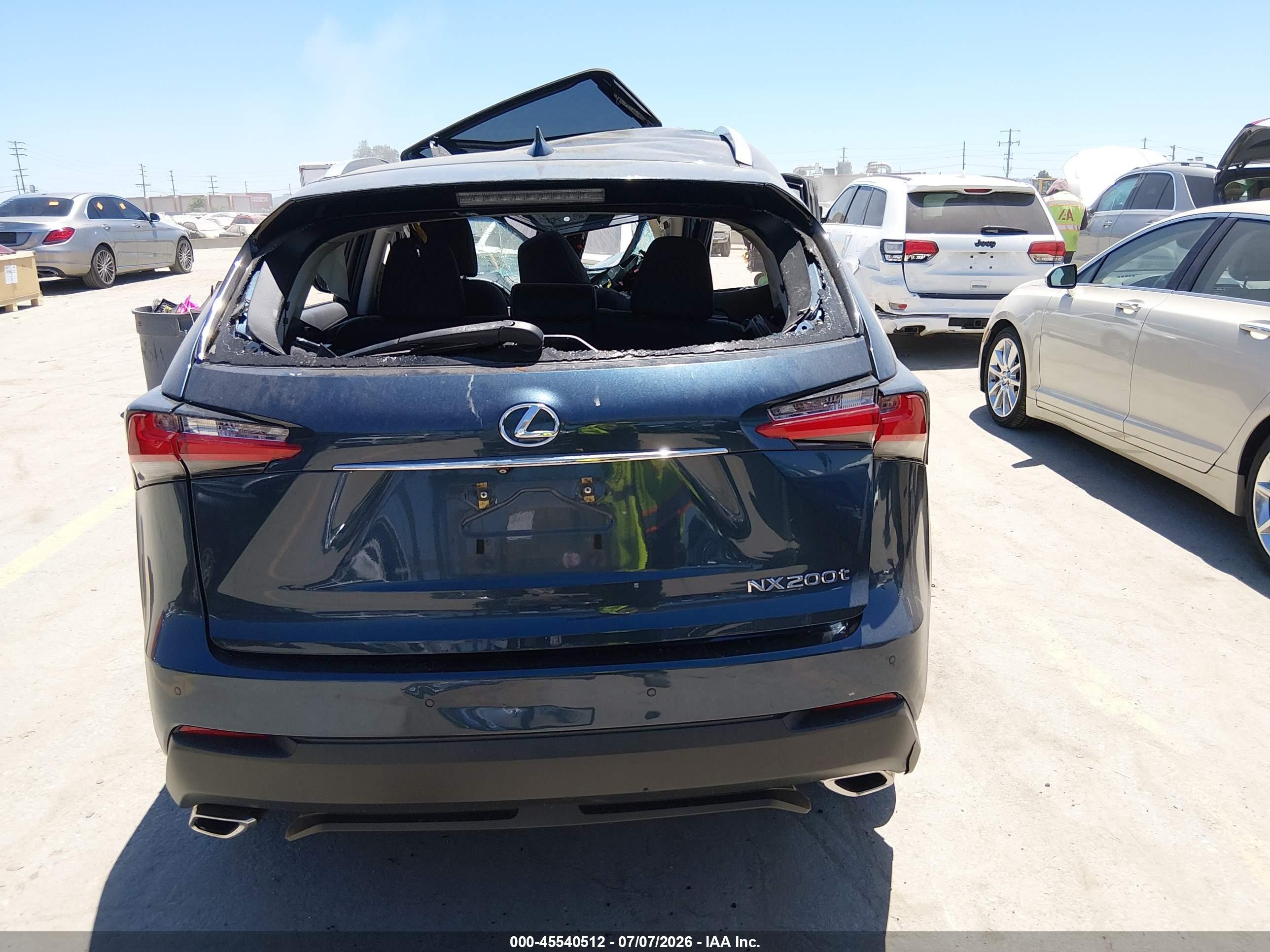 2015 Lexus Nx 200t   Blue vin: JTJYARBZ9F2001299